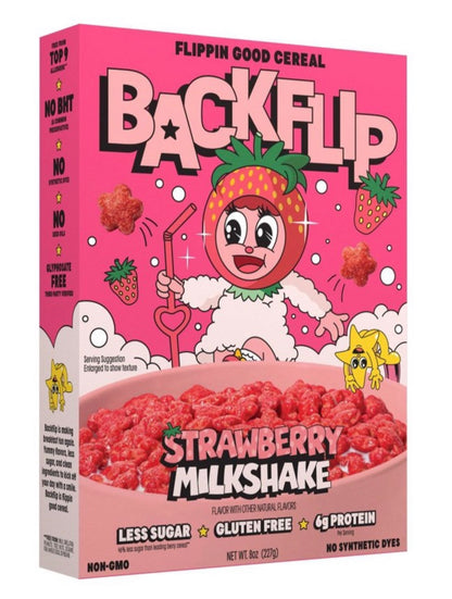 Backflip Breakfast Cereal Various Flavours