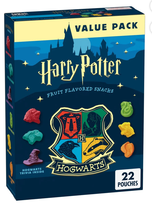 Harry Potter Fruit Flavoured Snacks - 22 pouches