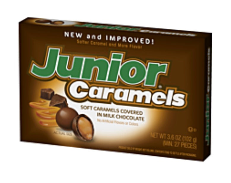 Junior Caramels 102g box