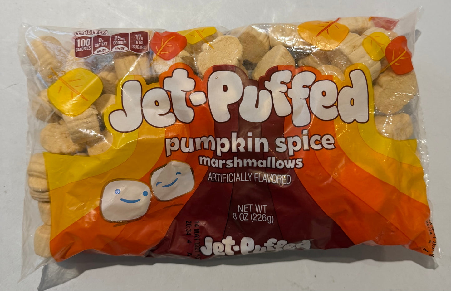 Jet Puffed Pumpkin Spice Marshmallows 226g