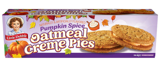 Little Debbie Pumpkin Oatmeal Crème Pies 8ct