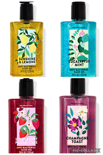 BBW Large Sanitizer Pump Bottles Various Scents