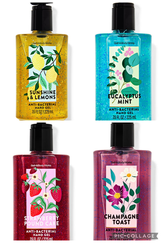 BBW Large Sanitizer Pump Bottles Various Scents