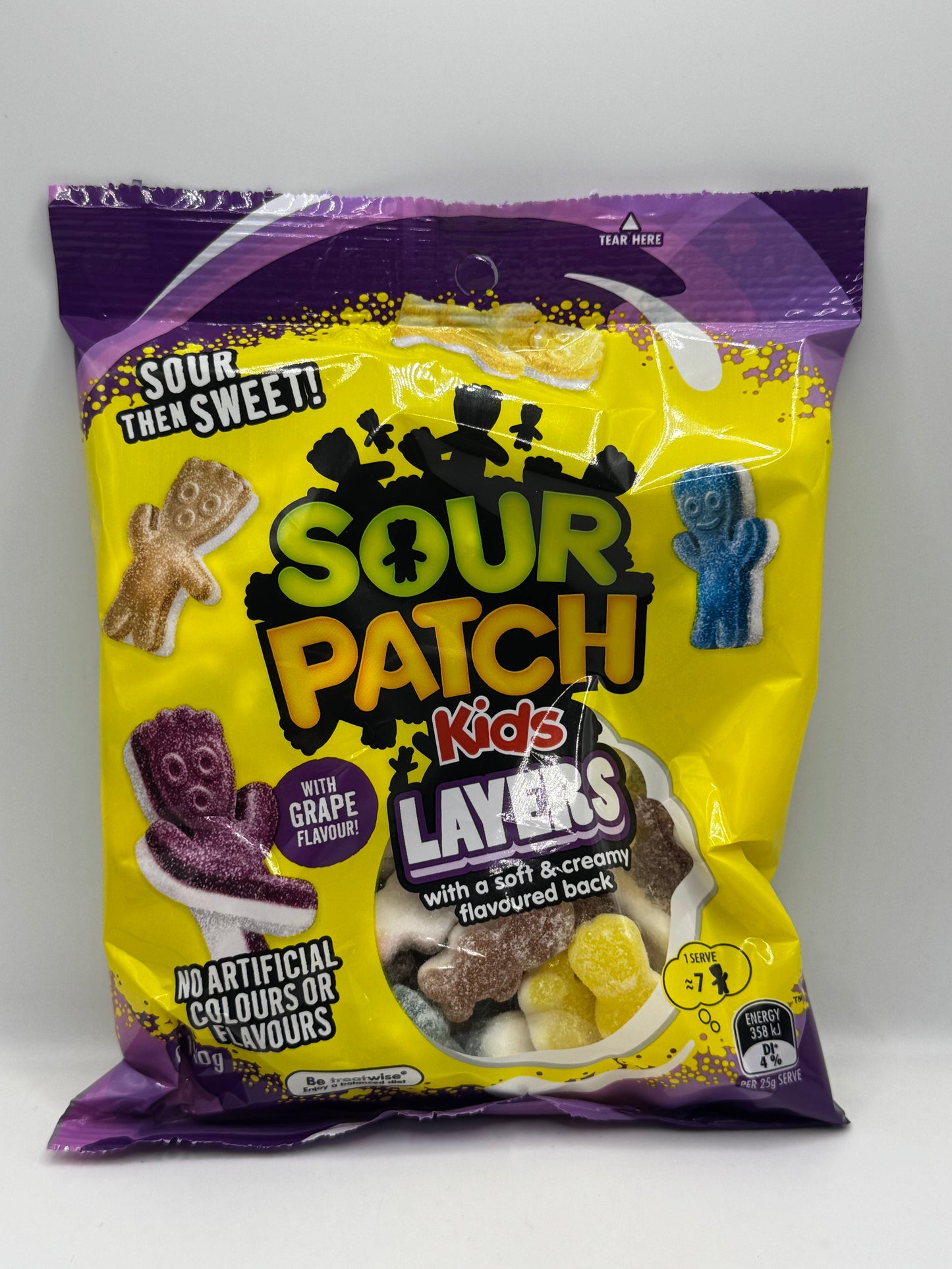 Sour Patch Kids Layers 190g bag