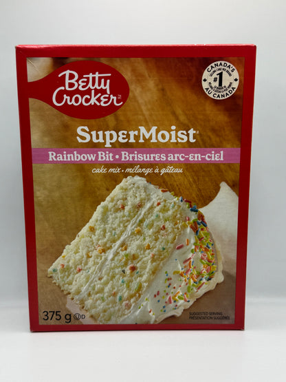 Betty Crocker Super Moist Cake Mixes Various Flavours