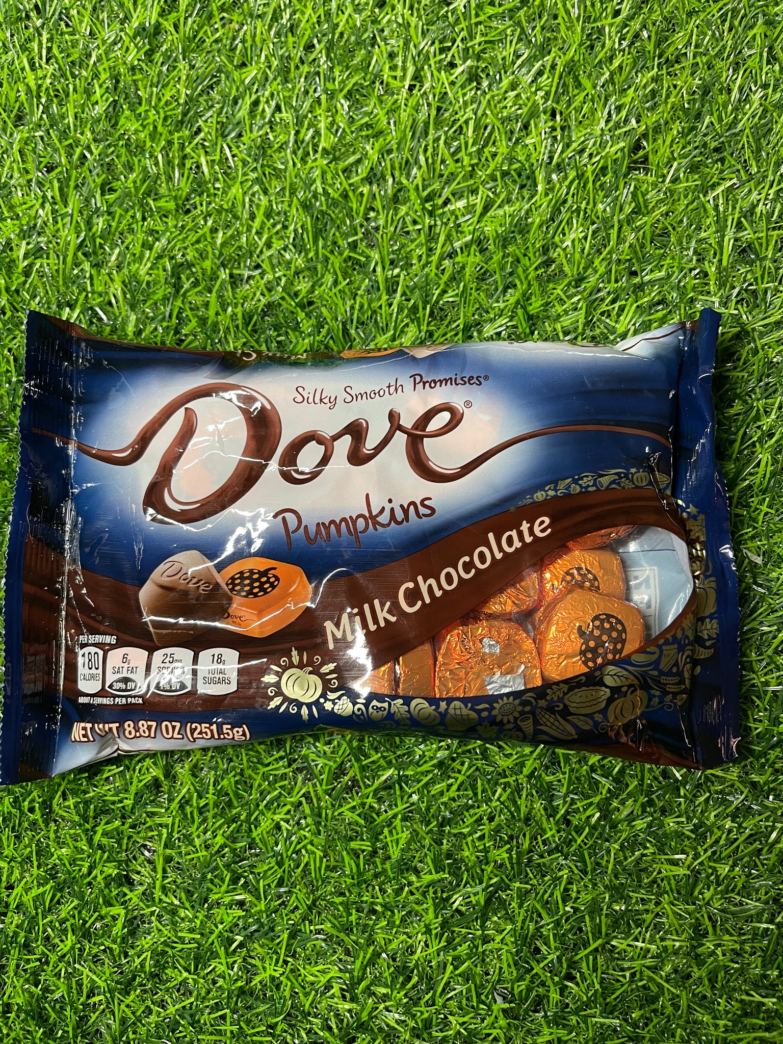 Dove Promises Milk Chocolate Pumpkins 251.5g bag