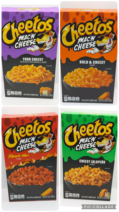 Cheetos Mac N Cheese Pasta with flavoured sauce Various Flavors