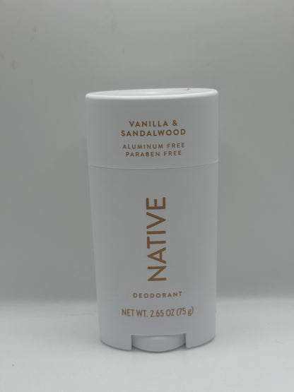 Native Bodycare Wash, Lotion, Deodorant