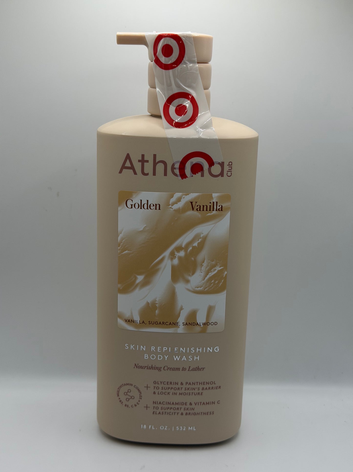 Athena Club Golden Vanilla Body Wash or Lotion