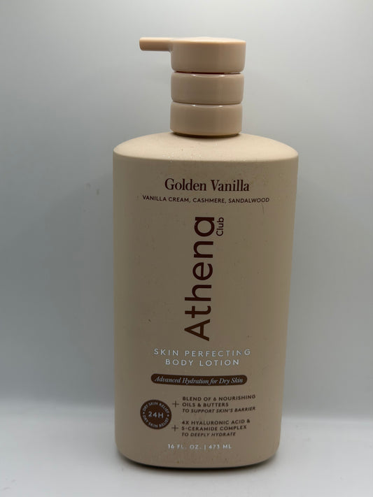 Athena Club Golden Vanilla Body Wash or Lotion
