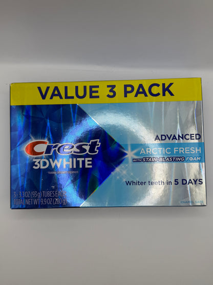 Crest Toothpaste & Whitening Strips & Mouthwash