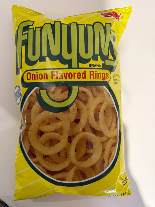 Funyuns Onion Flavoured Rings 163g bag