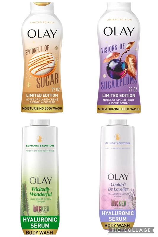 Olay Body Wash & Lotions  Pump Bottle Variety of Scents