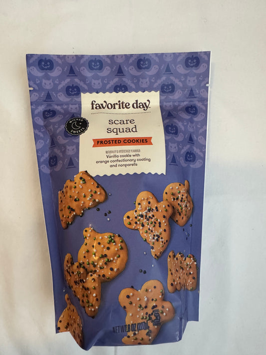 Favourite Day Halloween Scare Squad Frosted Cookies 227g bag