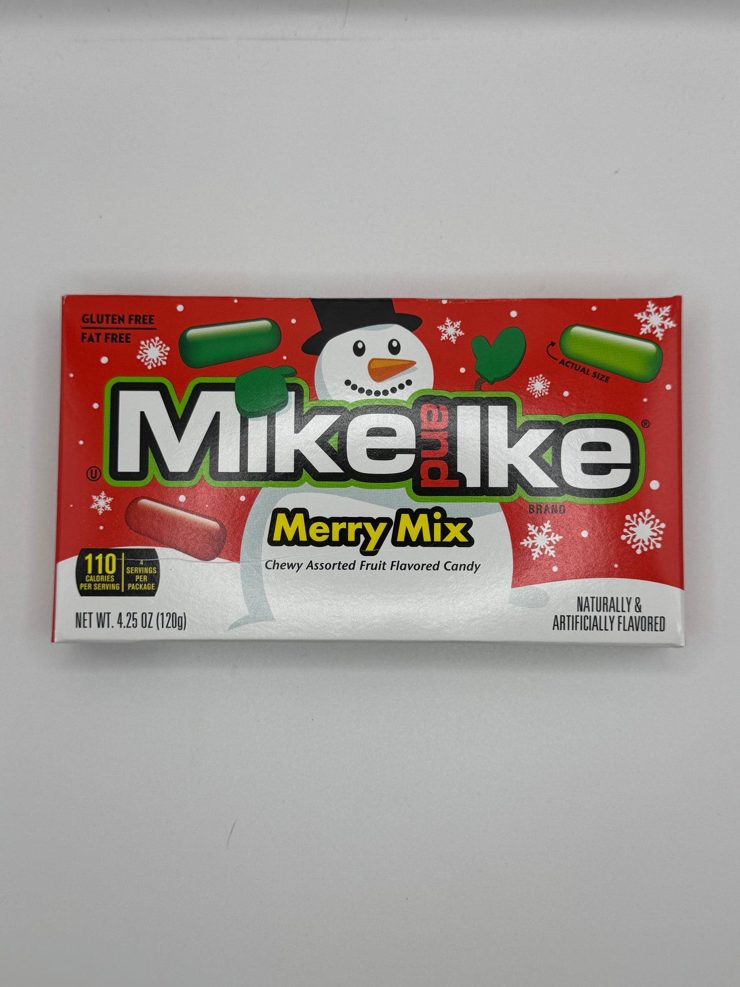 Mike & Ike Merry Mix Christmas Theatre Box 120g