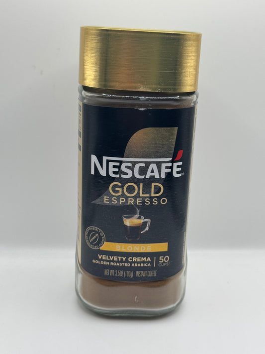 Nescafe Gold Expresso Blonde Velvety Crema Golden Roasted Instant Coffee 100g