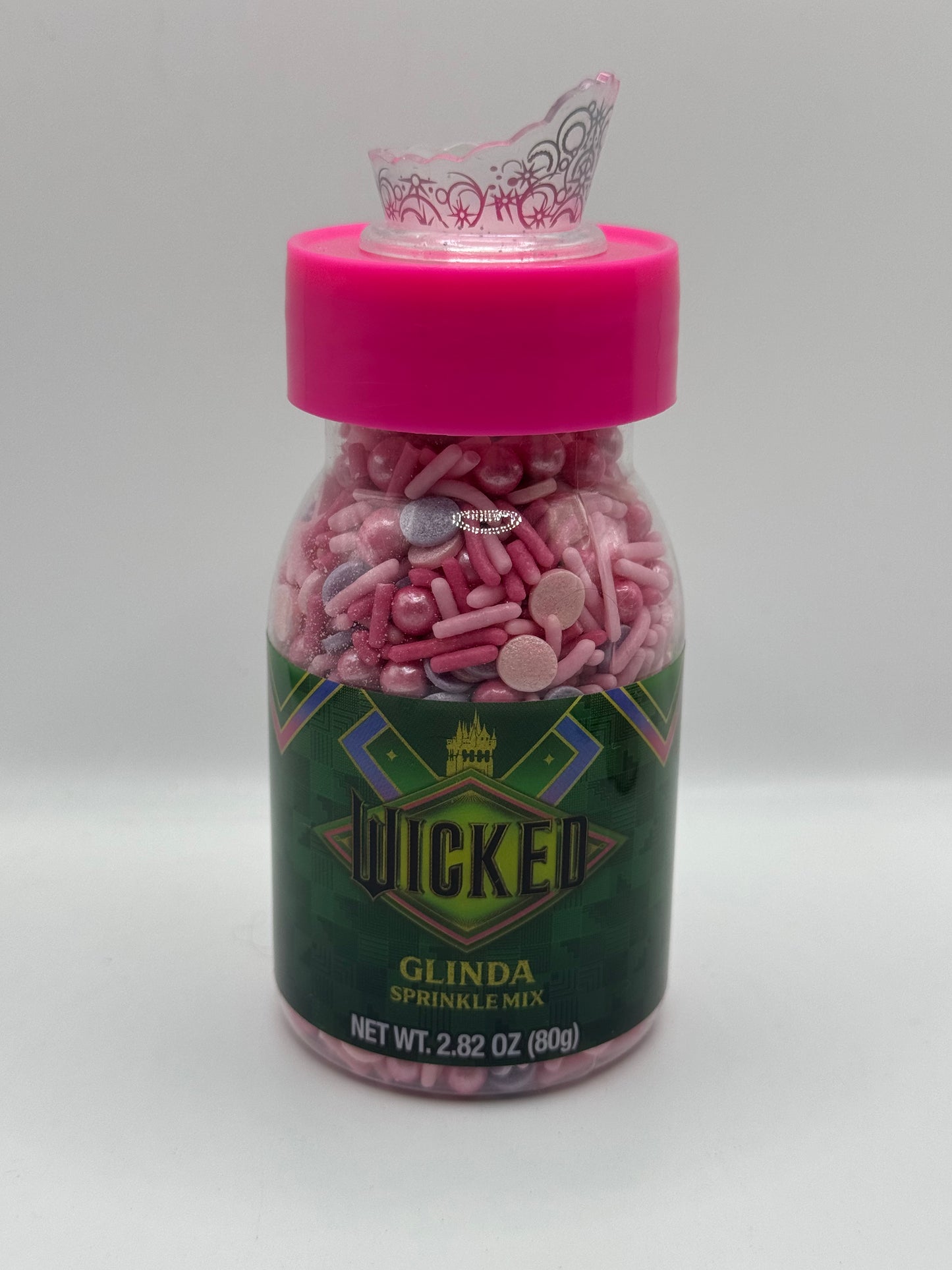 Wicked Cake Toppings , sprinkles and shimmer dust, Elphaba & Glinder