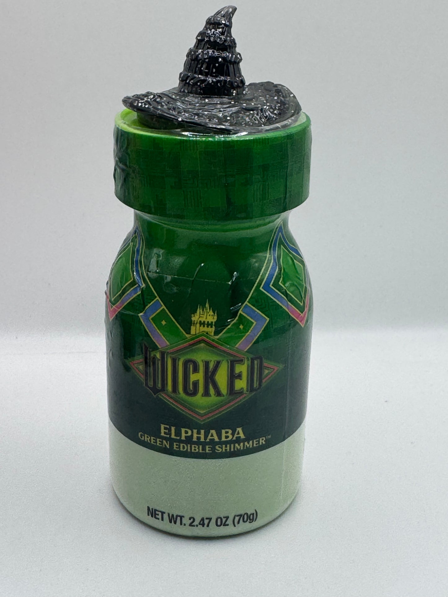 Wicked Cake Toppings , sprinkles and shimmer dust, Elphaba & Glinder
