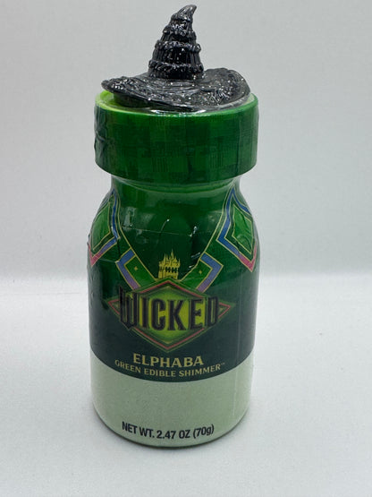 Wicked Cake Toppings , sprinkles and shimmer dust, Elphaba & Glinder