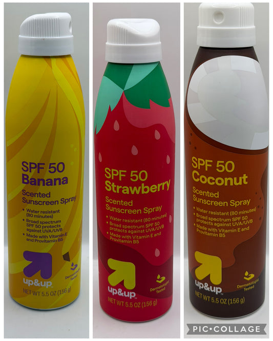 Target Up & Up Scented Sunscreen Spray SPF 50