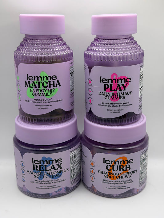 Lemme Vitamin, Supplements & Gummies range