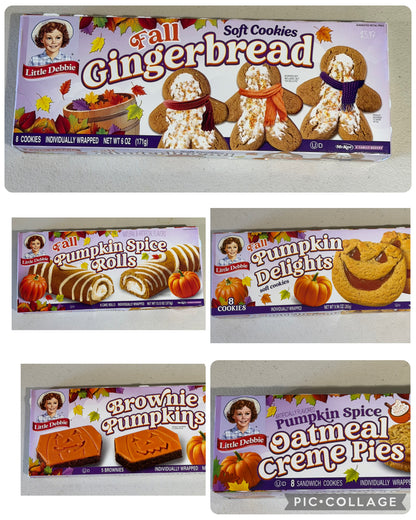 Little Debbie Fall Cakes, Brownies, Pies & Muffins