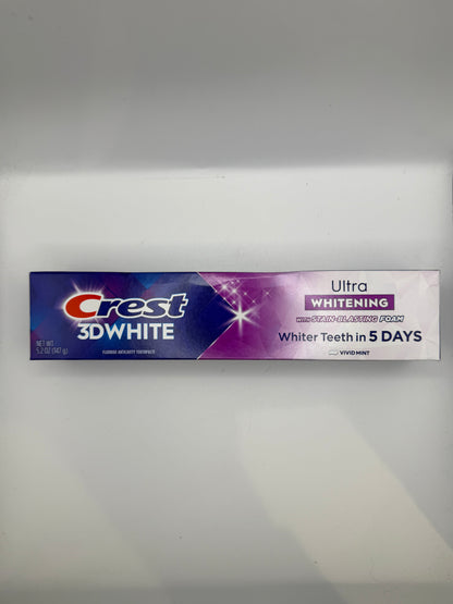 Crest Toothpaste & Whitening Strips & Mouthwash