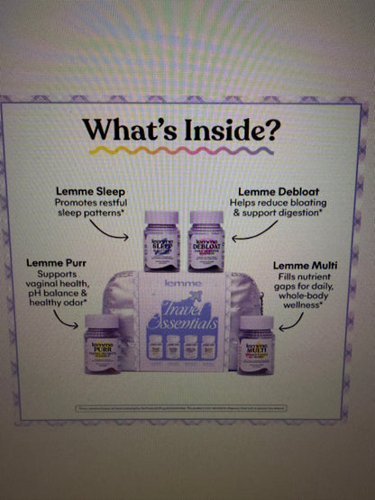 Lemme Travel Essentials Gift set