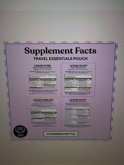 Lemme Travel Essentials Gift set