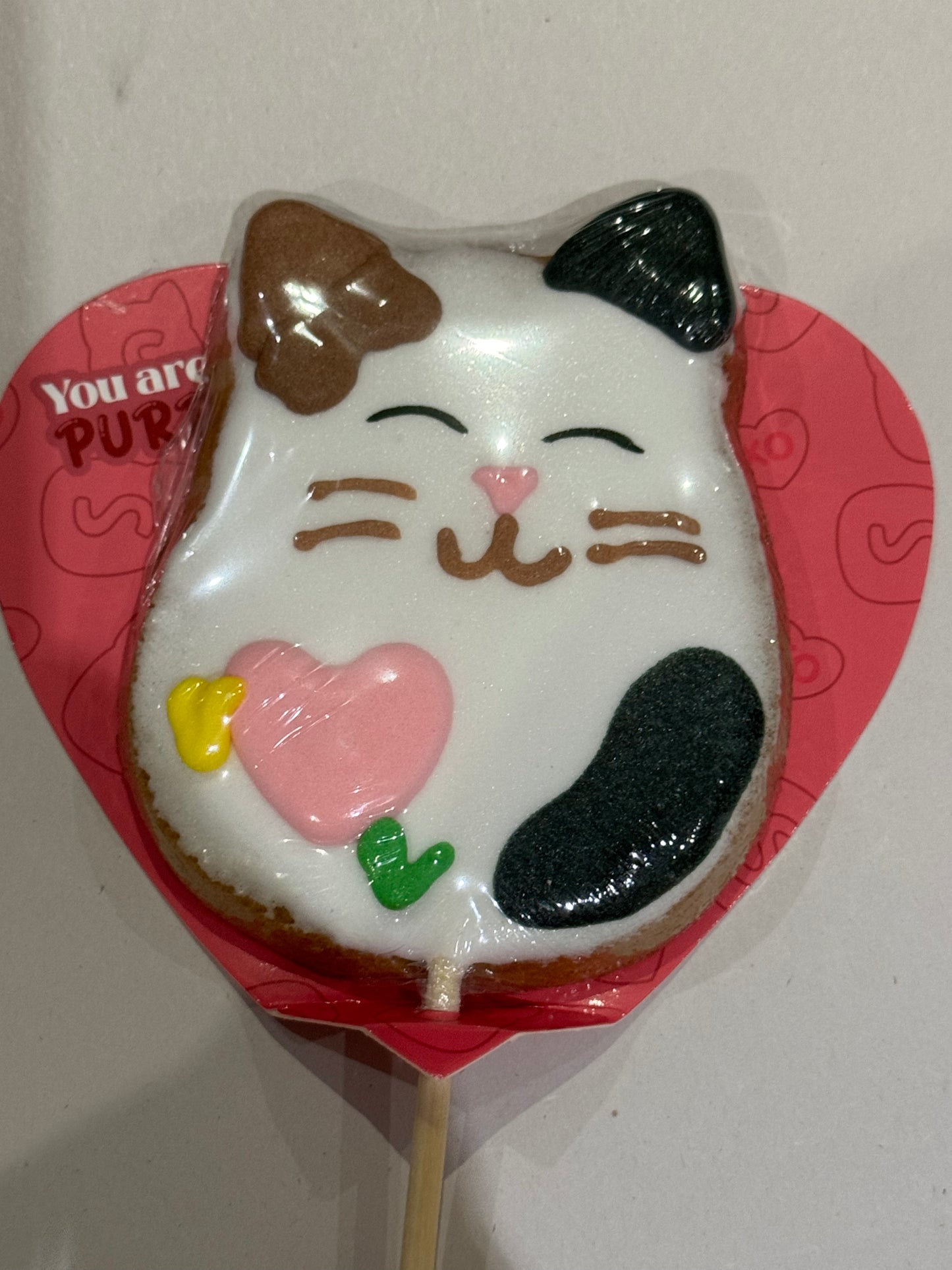 Squishmallow Valentine Cookie on stick Various Designs