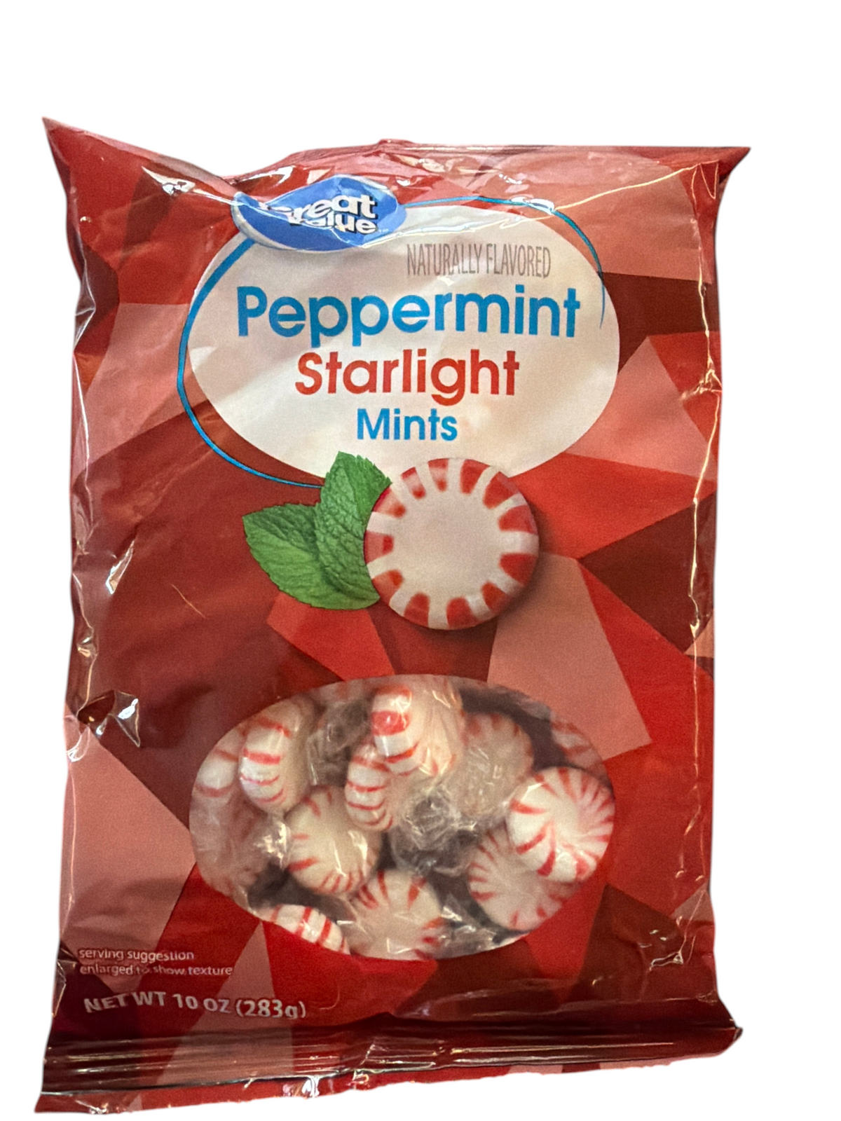 Peppermint Starlight Mints 283g Individual Wrapped