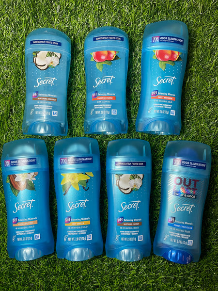 Secret Deodorant Gel & Solid