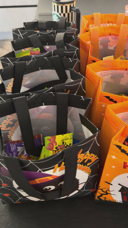 Halloween Candy Boo Gift Bag with selection of US Candy